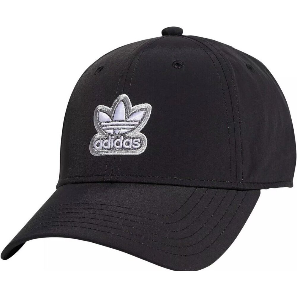 adidas Women’s Aura Structured Black/Light Onix Grey Hat Cap NWT